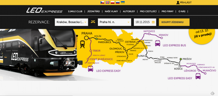 LEOEXPRESS　サイトトップ