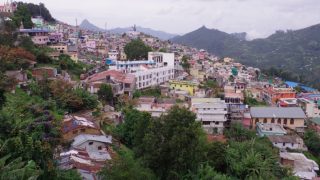 インド　南インド　コダイカナル　町歩き　町の景色